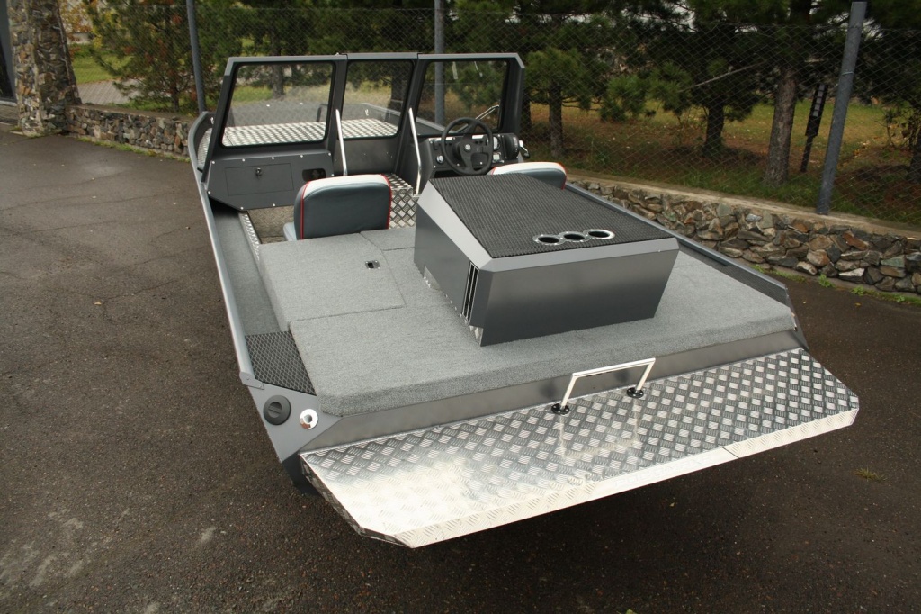 Алюминиевый водометный катер Росомаха 6000