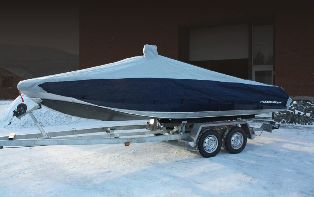 Тент транспортировочный для алюминиевого водометного катера Росомаха R6000